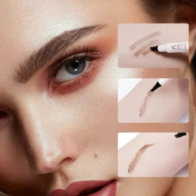 2023 New Waterproof Brow Pencil with Micro-Fork Tip