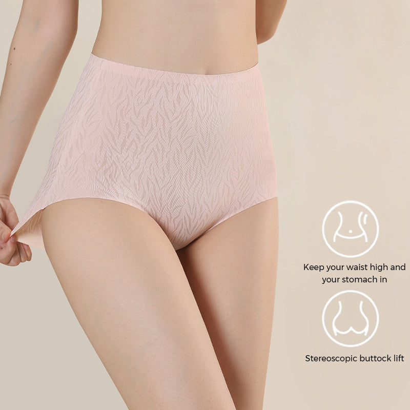 jiaohaowei Ultra Slim Tummy Control Hip Lift Panties for Women Summer  High-Waist Seamless Ice Silk (Color : 4PCS, Size : M) : :  Clothing, Shoes & Accessories