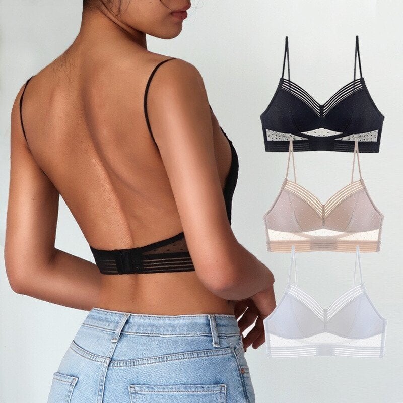 Luxe Lace Back Wireless Bra curated on LTK