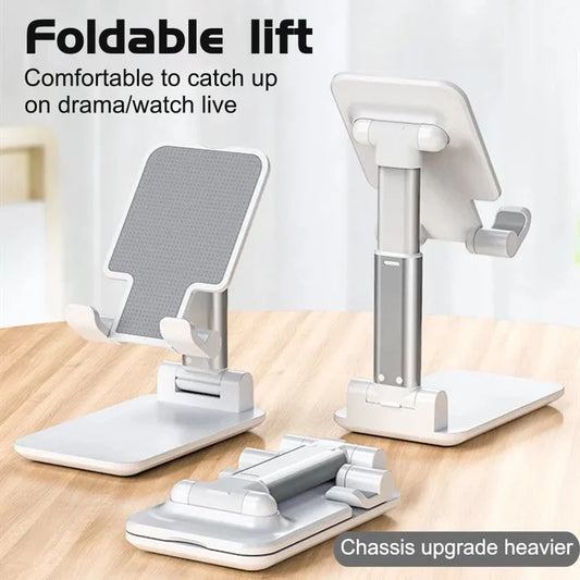 Adjustable Telescopic Folding Cell Phone and Tablet Stand